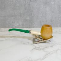 The Zenon Maple Hardwood Apple Diplomat Bent Fishtail Pipe